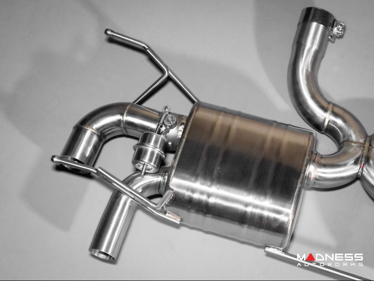 Jaguar F-Type R V8 - Valved Exhaust, Sport Cats + X-Pipe (OE Actuators)